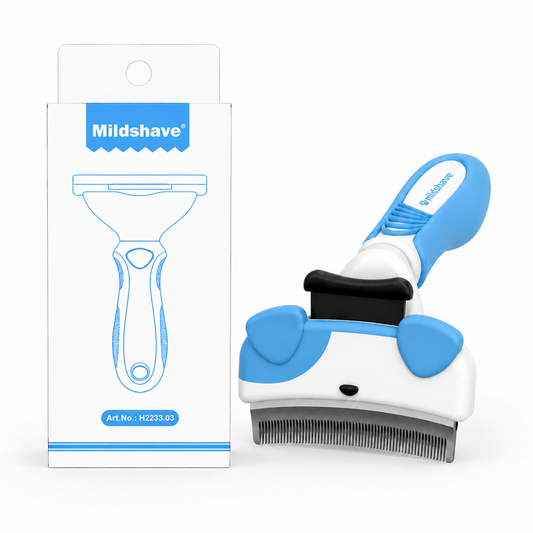 Mildshave® Self-Cleaning Pet Deshedding Brush