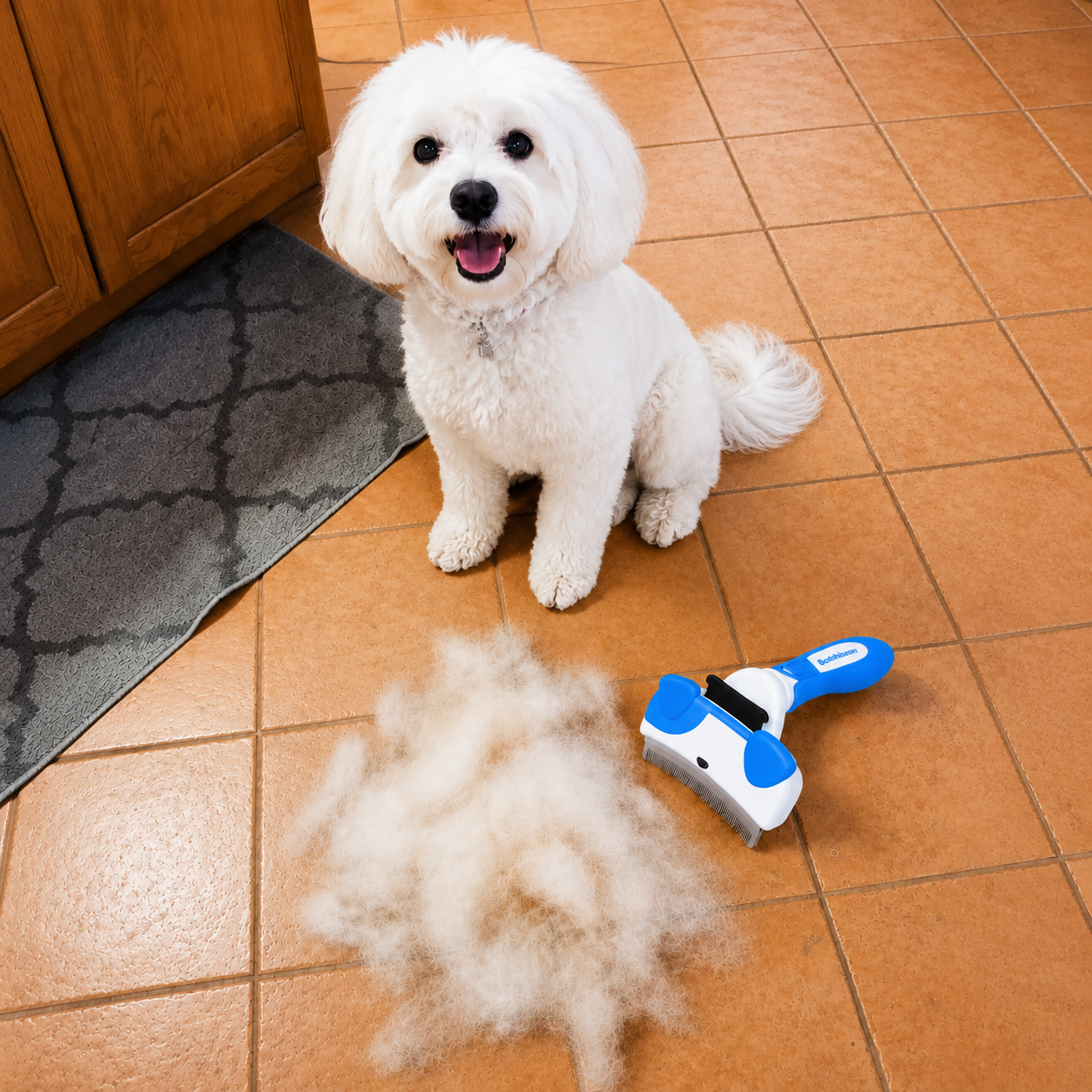 Mildshave® Self-Cleaning Pet Deshedding Brush