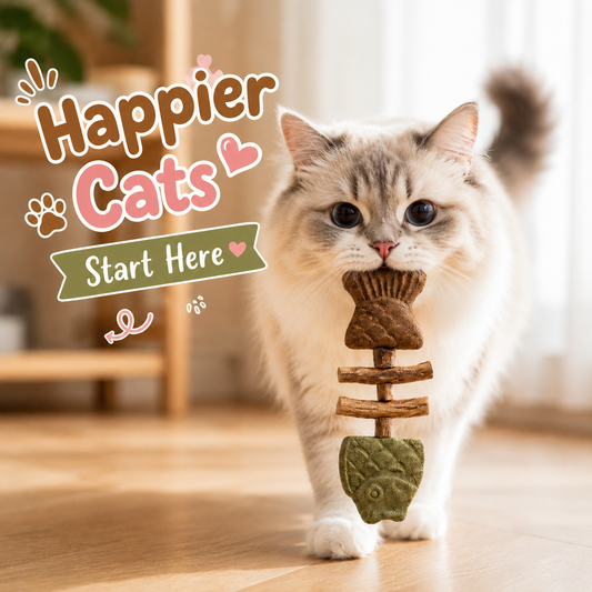 Mildshave®Fishbone Catnip Chew Toy for Cats🐱